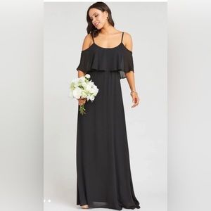 Show me your MuMu Caitlin Ruffle Maxi Dress